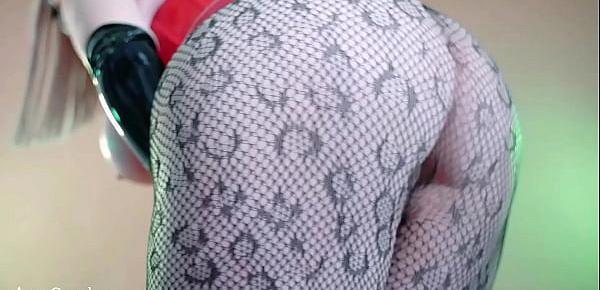  Hot big ass MILF having fun by teasing you, Arya Grander in latex